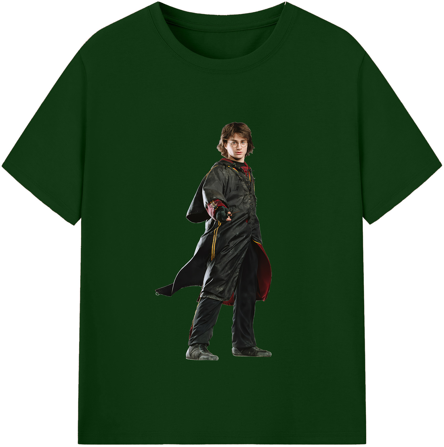 （画像用） Harry Potter ハリー・ポッターシリーズ 綿100％半袖Tシャツ（フロントプリント）